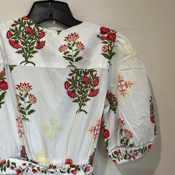 Tuckernuck Celina Moon Floral Stamp Cotton Maxi Dress Small NWT Cottagecore Boho - Picture 6 of 9